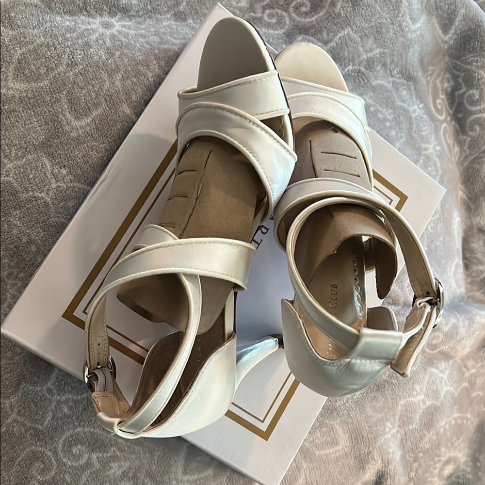 Elegant Cream Heels